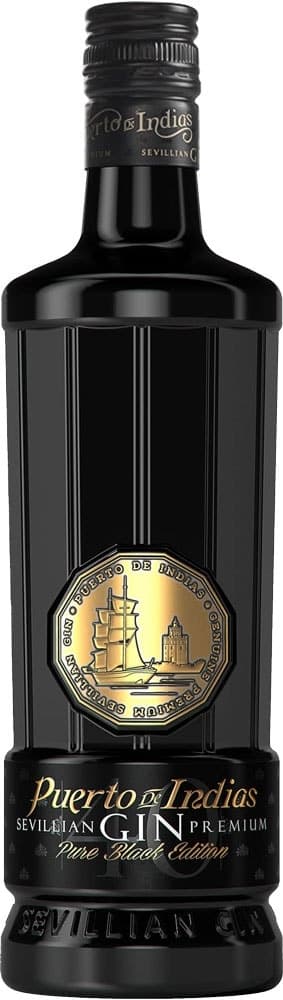 Gin Puerto de Indias Pure Black Edition 1L