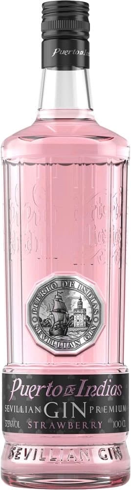 Gin Puerto De Indias Strawberry 1L