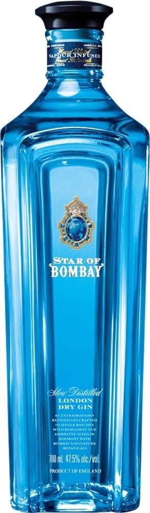 Gin London Dry Star of Bombay 700mL