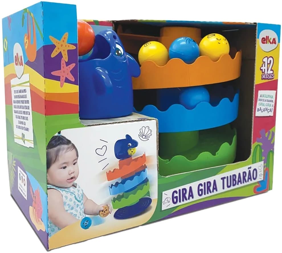 Brinquedo Elka Tubarão