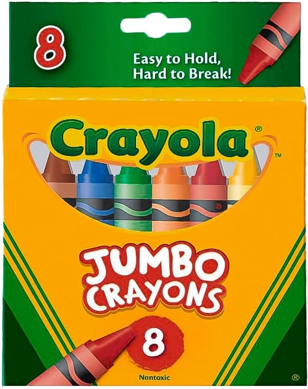 Giz de Cera Crayola Jumbo 8 Unidades