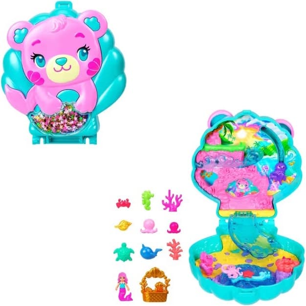 Boneca Mattel Polly Pocket Glitter Island