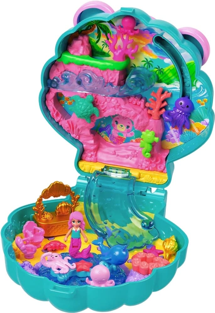 Boneca Mattel Polly Pocket Glitter Island