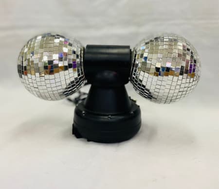 Globo Cristal Lt-F9 Bola Dupla C/LED