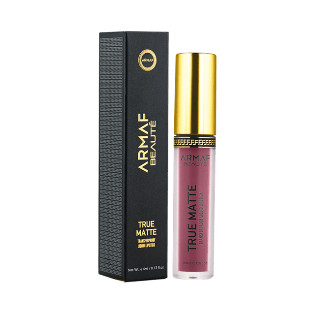Gloss Labial Armaf Beaute True Matte Transferproof Liquid Lipstick La Rosa