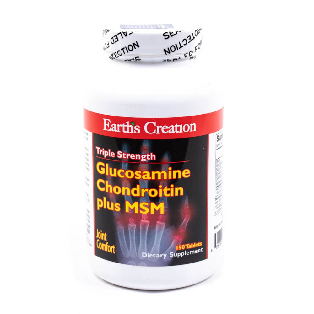 Glucosamina Condroitina Earth's Creation 150 Tabs