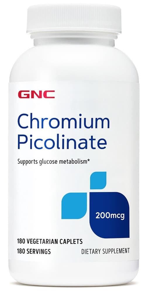 Gnc Chromium Picolinate 200MCG (60 Cápsulas)
