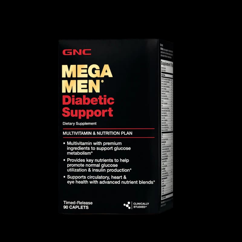 Vitaminas Gnc Mega Men Diabetic 90 Caps