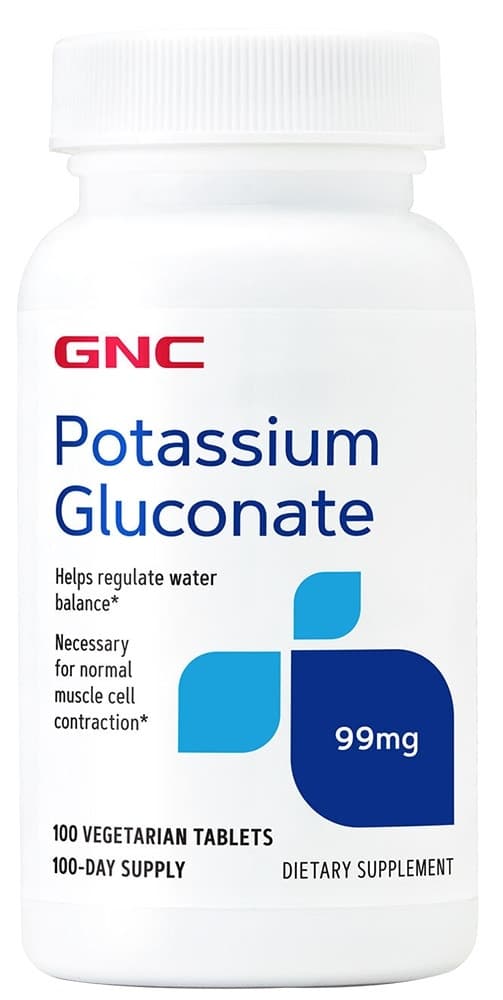Gluconato de Potássio Gnc 99MG (100 Comprimidos)