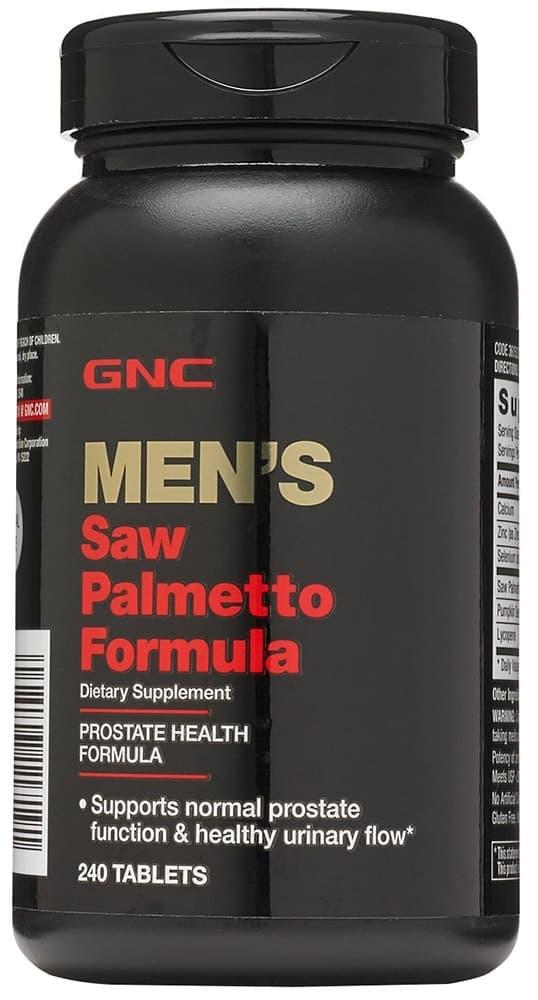 Suplemento Gnc Saw Palmetto Formula 120 Cápsulas