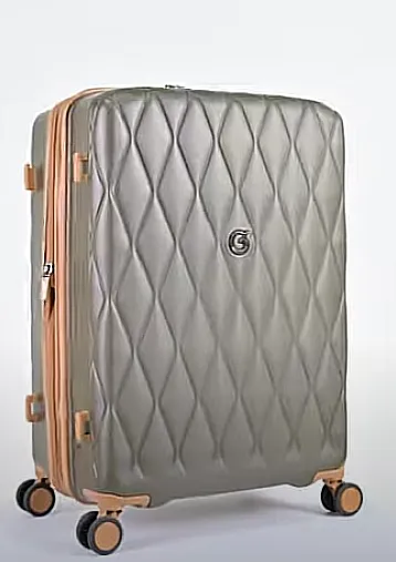 Maleta Goby London GB-2410 29" Marrom (Grande) ABS+PC Tsa Lock