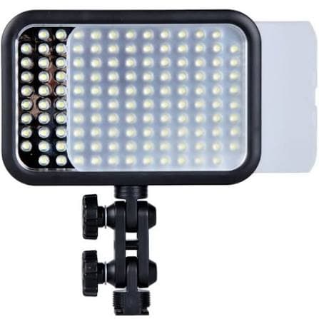 Luz LED Godox Ledm126 - 6 Pilhas Aa Não Incluídas (Sem Fonte)
