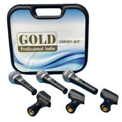 Microfone Gold Dm581-Kit