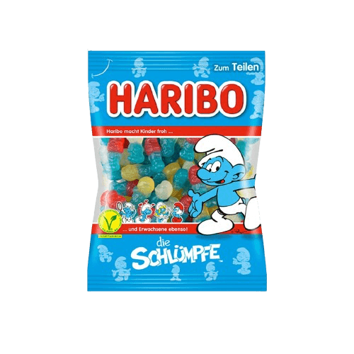 Goma de Fruta Haribo Die Schlumpfe 175G