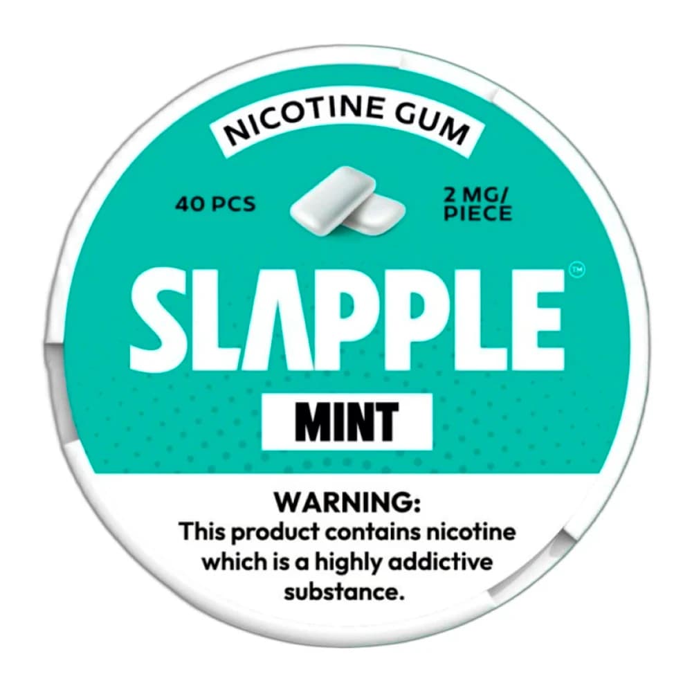 Goma de Nicotina Slapple Mint 2MG 40 Unidades