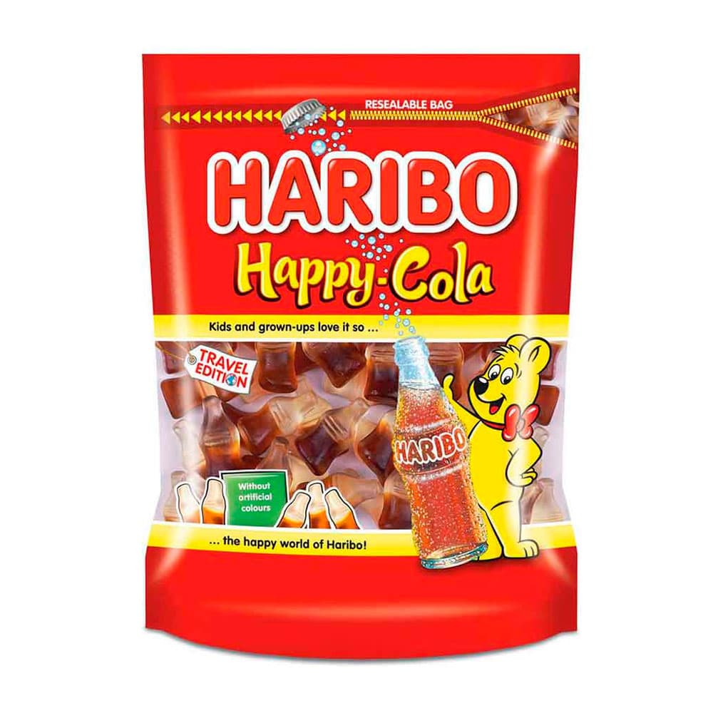 Gomas Haribo Happy Cola 250G