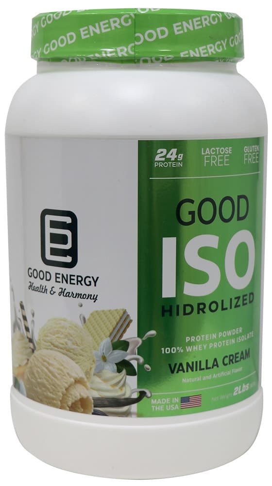 Whey Protein Iso Hydrolysate Good Energy Vanilla Cream - 907G
