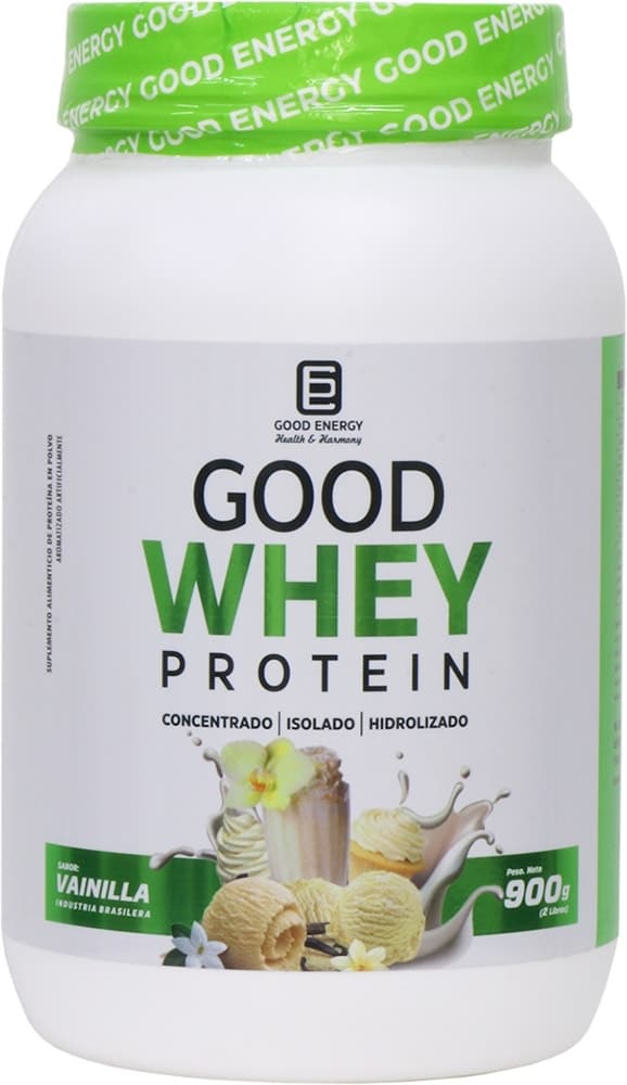 Proteína Good Energy Good Whey Protein Baunilha 900G