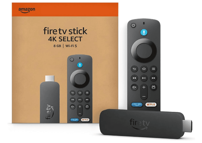 Streaming Amazon Fire TV Stick 4K Select