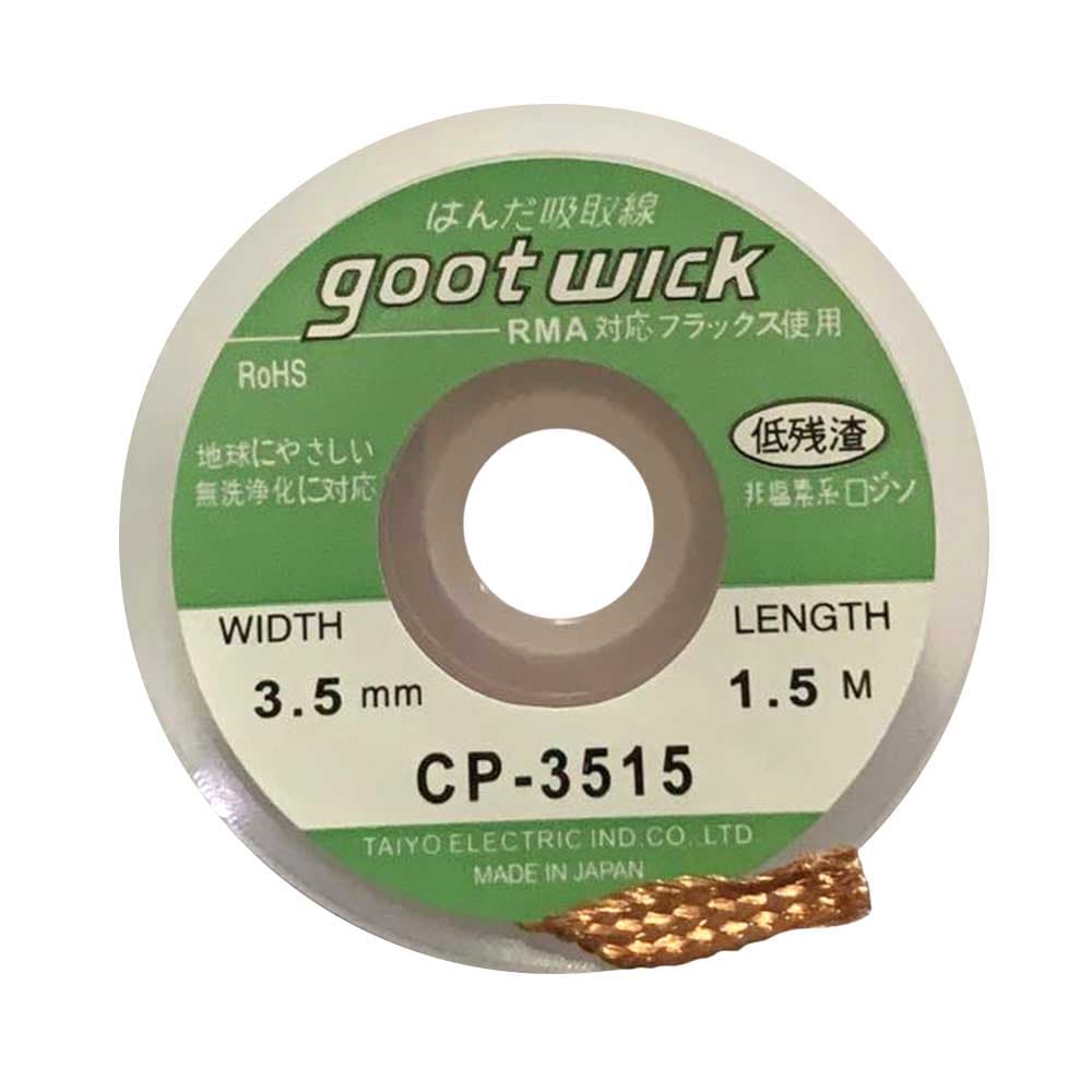 Malha de Solda Goot Cp-3515 3.5Mm X 1.5M