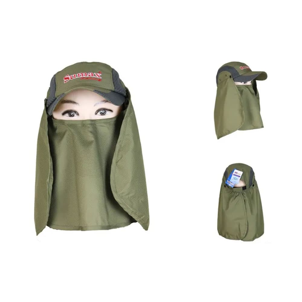 Gorro de Pesca Sumax Sb-1303V Verde