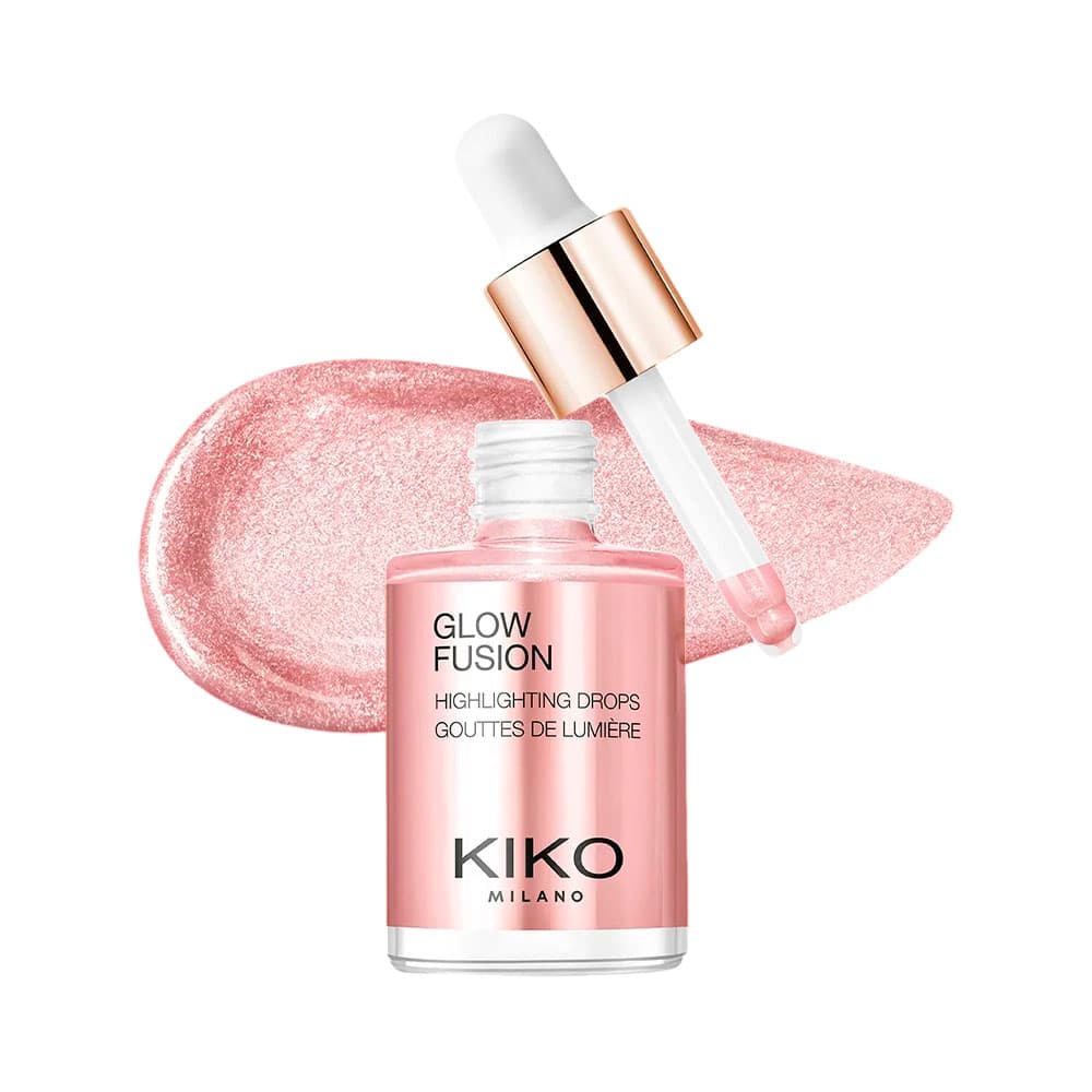 Iluminador Kiko Milano Glow Fusion Highlighting 01 Platinum Rose 10ml