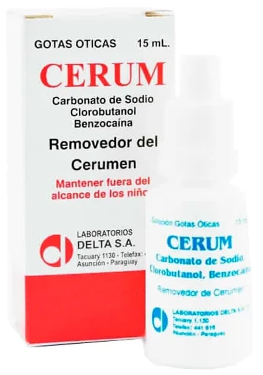 Gotas para Ouvidos Removedor de Cerúmen Delta S.a.i.c. 15mL