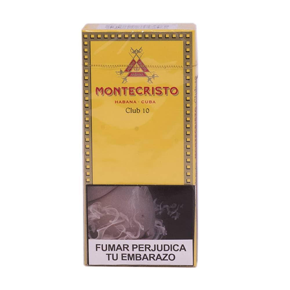 Charuto Montecristo Club com 10 Unidades