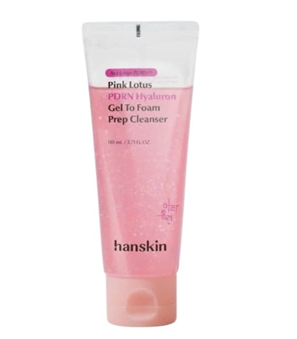 Gel para Espuma de Limpeza Hanskin Pink Lotus Pdrn Hyaluron