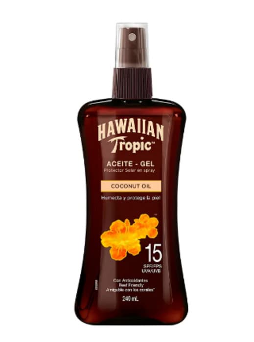 Óleo-Gel Hawaiian Tropic FPS 15 240ml