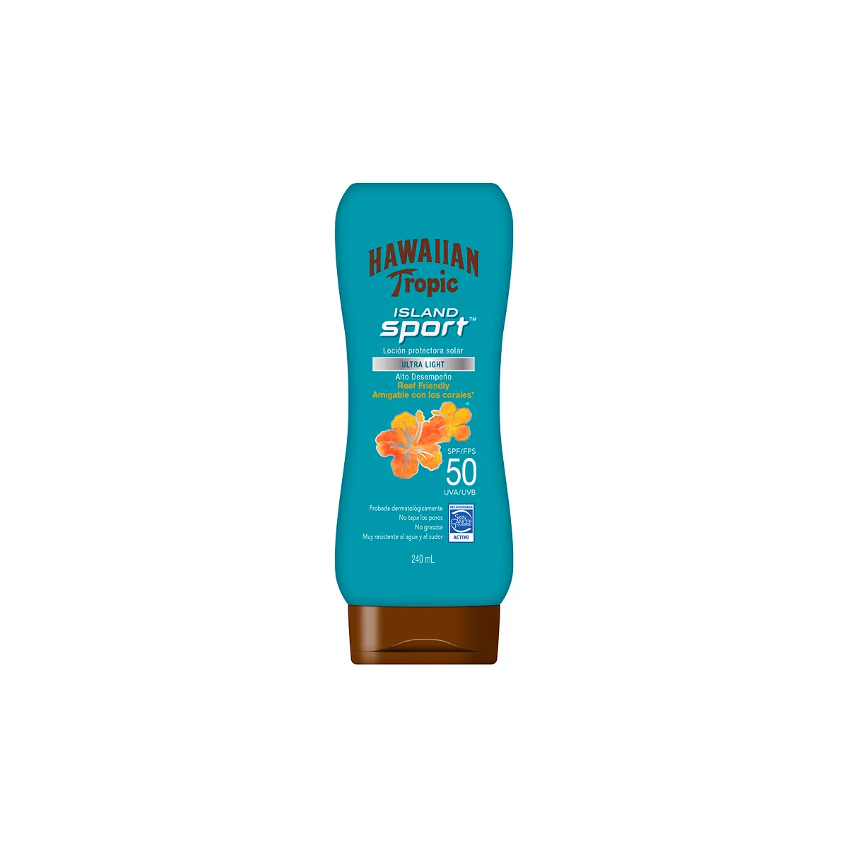 Protetor Solar Hawaiian Tropic Island Sport Spf50 240ml