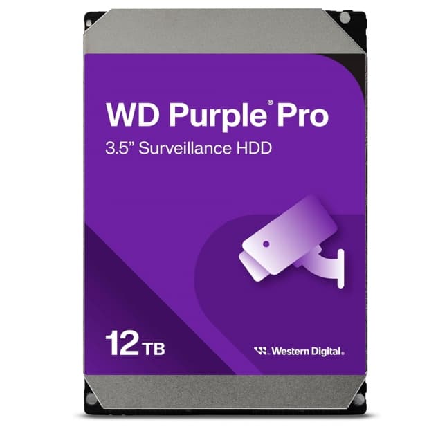 HD Wd Purple Pro WD122PURP 12TB 7200RPM 3.5"