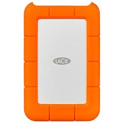 HD Externo Lacie 1TB Rugged Mini 2.5" LAC301558 - Prata