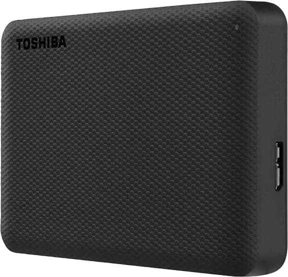 HD Externo Toshiba 2TB Canvio Advance 2.5" HDTCA20XK3AA - Preto