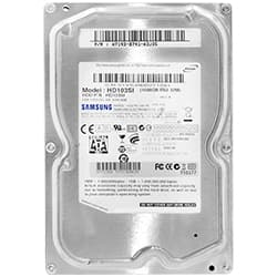 HD Samsung 1TB 3.5" SATA 2 5400RPM Pull - HD103SI