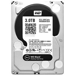 HD Western Digital Wd Black 3TB 7200RPM 64MB WD3003FZEX