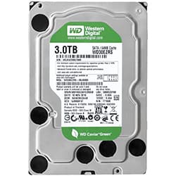 HD Western Digital Caviar Green 3TB 5400RPM 64MB WD30EZRS