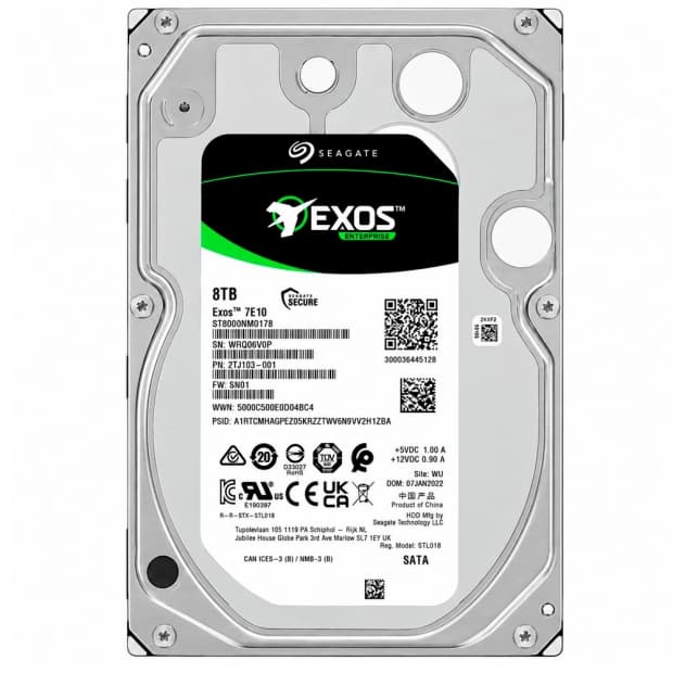HD Seagate Exos Enterprise 8TB SATA3 ST8000NM017B