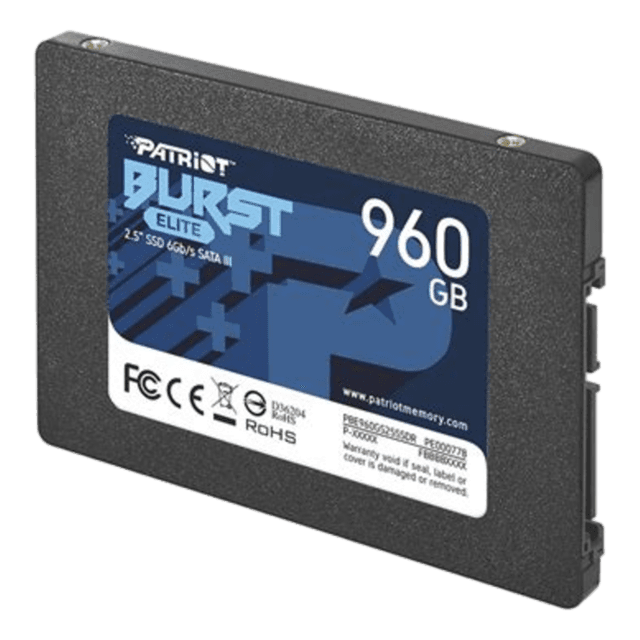 SSD 2.5" 960GB Patriot PBE960GS25SSDR Burst Elite