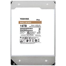 HD Toshiba 16TB N300 Pro Nas 3.5" SATA 3 7200RPM - HDWG51GXZSTB (GARANTIA BR)