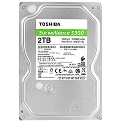 HD Toshiba S300 Surveillance 2TB 3.5" SATA 3 5400RPM