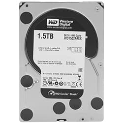 HD Western Digital Wd Black 1.5TB 3.5" SATA 3 7200RPM