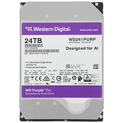 HD Western Digital 24TB WD Purple Pro AI 3.5" SATA 3 7200RPM - WD241PURP (GARANTIA BR)