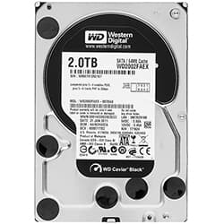 HD Western Digital 2TB Wd Black 3.5" SATA 3 7200RPM