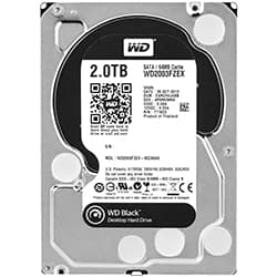 HD Western Digital 2TB Wd Black 3.5" SATA 3 7200RPM