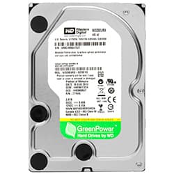 HD Western Digital 2TB WD Green 3.5" SATA 3 7200RPM Pull - WD20EURX