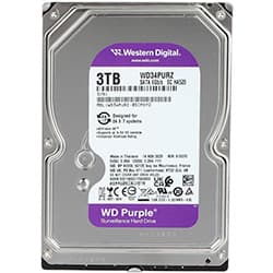 HD Western Digital 3TB WD Purple 3.5" SATA 3 5400RPM - WD34PURZ (GARANTIA BR)