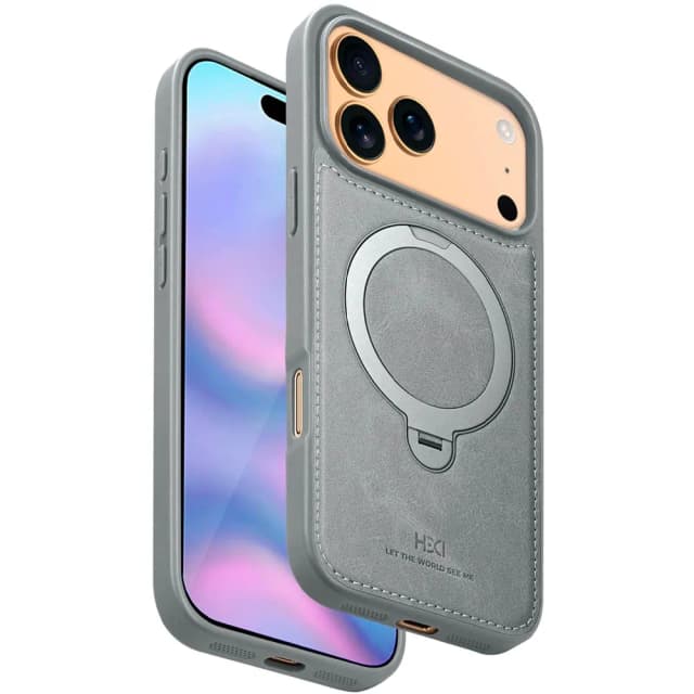 Capa iPhone 17 Pro Max Cinza Titânio