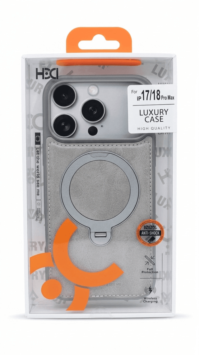 Capa Hdd Hbc-367 iPhone 18 Pro Max/17 Pro Max Titânio Natural