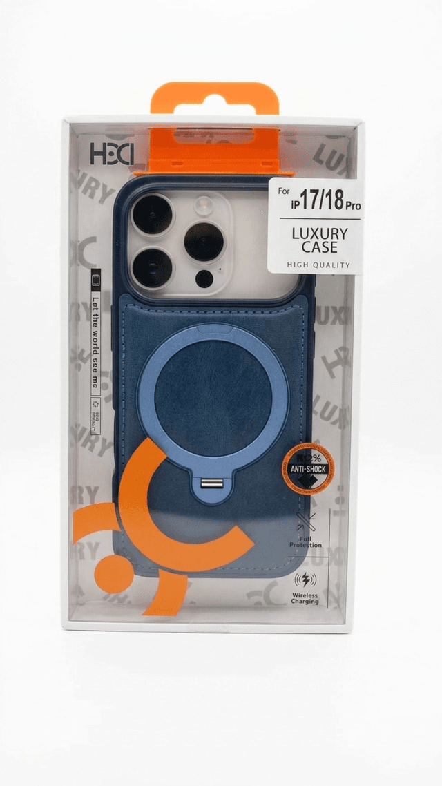Capa Hdd Hbc-367 para iPhone 18 Pro/17 Pro Azul